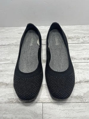 Zapatos cómodos Allbirds para mujer tejidos carbón ballet árbol plano talla 8 Foto 1 de 4