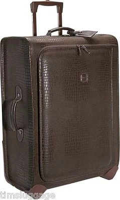 Bric's Safari 27" Trolley with Suiter, Cognac Brown, Suitcase w/ Leather Trim - Image 1 of 3