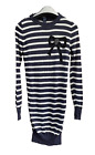 Atmosphere Women's Blue Striped Pullover Tunic Top Jumper Dress Size 8/36