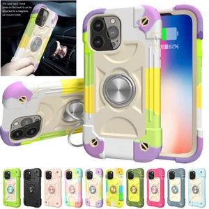 Stoßfeste Handyhülle für iPhone 15 14 13 12 Pro 11 XR robuste strapazierfähige Abdeckung - Bild 1 von 25