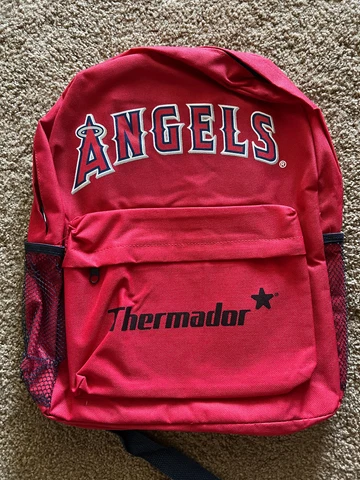 Los Angeles Angels Large Backpack New Thermador Cover