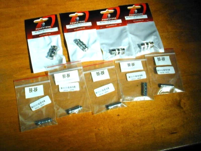 4 PEARSTONE BNC TO BNC MALE COUPLERS & 5  MALE TO MALE BARREL COUPLERS BRAND NEW - Image 1 of 3