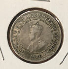 1920 Jamaica George V -1/2 penny  copper-nickel Coin-KM#25-Mintage=480,000