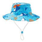 Baby Cartoon Sun Hat Summer Beach Play Sun Protection Boys Girls Kids Bucket Cap