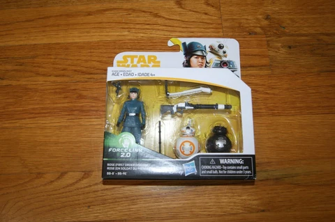 Star Wars Force Link 2.0 Rose (first order disguise) BB-8 BB-9E 3.75" Cover