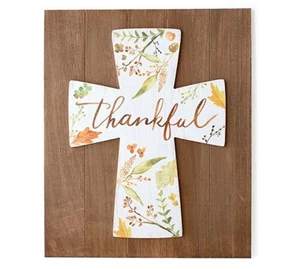 Wall Hanging Thankful Cross - Picture 1 of 1
