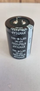470µF 450V High-Temperature Snap-In Electrolytic Capacitor - Picture 1 of 1