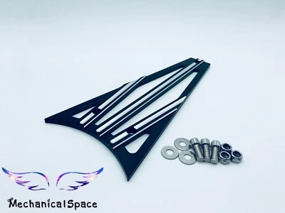 Cubierta de parrilla de marco de corte de borde Billet para Harley Touring Street Glide FLHX 1993-2013 Foto 1 de 4