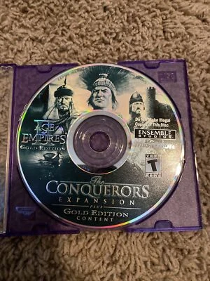 Age of Empires II The Conquerors Expansion Plus Gold Edition Content PCDISC ONLY - Image 1 of 2