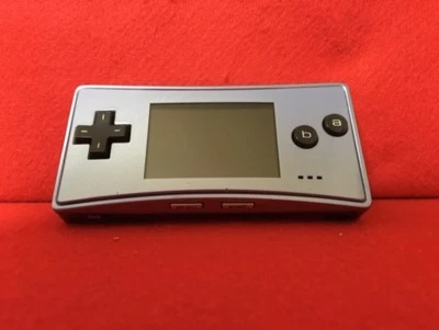 USED Nintendo GAME BOY micro GBM advance BLUE only console OXY-001 F/S Japan - Image 1 of 4