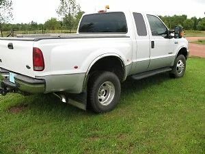 Guardabarros pulido doble para Ford F-250 F-350 Super Duty 1999-2007 Foto 1 de 1