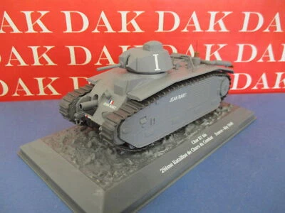 Die cast 1/43 Modellino Carro Armato Tank Char B1 bis 28e Bat. de Chars France - Immagine 1 di 4