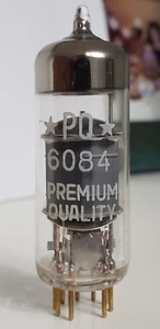 1 Super Nice Amperex 6084 E80F Premium Quality Gold Pin Tube NOS Amplitrex 105% - Picture 1 of 13