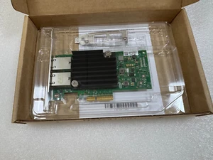 Dell Intel X550-T2 PCI-E RJ45 dual-port 10-Gigabit network adapter HWWN0 4V7G2 - Picture 1 of 11