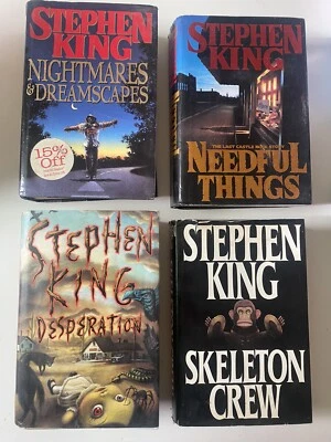Stephen King Lot of 4 Hardcover Books Good Condition Foto 1 de 4
