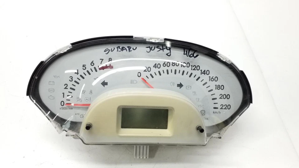 Subaru Justy Speedometer Tachometer Instrument Cluster 83800B1620A - Image 1 of 4