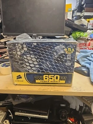  Corsair CMPSU-650TX 650W Power Supply--BRAND NEW SEALED.  - Image 1 of 4