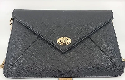 Bolso de Mano Bolso sin Mano Acentos Dorados Cadena Prive By Sorial Negro Gramercy Estilo Sobre Foto 1 de 4