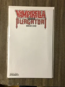 Vampirella Vs Purgatori #1 Blank Authentix Variant Cover F NM - Picture 1 of 1