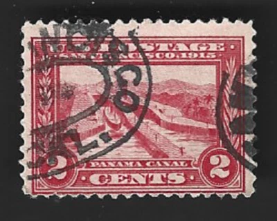 Sc# 398 2c Panama-Pacific Exposition with SAN FRANCISCO CAL. oval cancel - (B-1) - Image 1 of 2