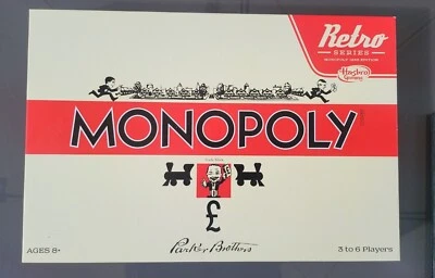 HASBRO MONOPOLY RETRO 1935 EDITION PROPERTY TRADING GAME GAMEBOARD AGE 8+ - Image 1 of 3