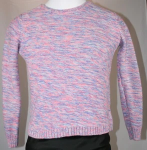 Gap Kids Variegated Open Back Cotton Sweater Girls Size L (10-11 years) - Picture 1 of 4