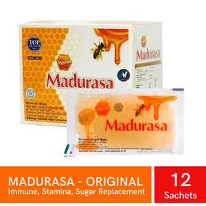 MADURASA Honey Original Health Sugar Replacement Immune Stamina 12 Sachets x 20g - Picture 1 of 20