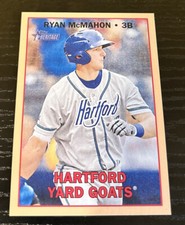 2016 Topps Heritage Minor League Ryan McMahon Orange Parallel /25