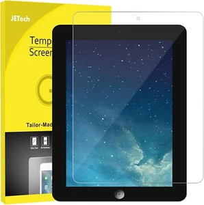 JETech Screen Protector for iPad 2 3 4 (Oldest Models), Tempered Glass Film 1pcs - Afbeelding 1 van 6