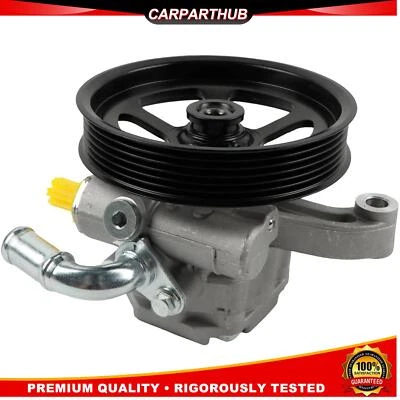 Power Steering Pump w/Pulley For Chevrolet Equinox 2008-2009 GMC Acadia 2007-13 - Image 1 of 4