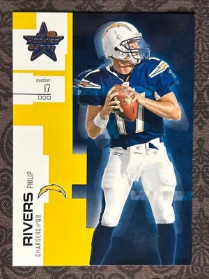 2007 Leaf Rookies and Stars Gold #98 Philip Rivers /349 - Image 1 of 3