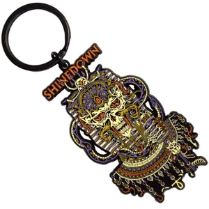 SHINEDOWN PLANET ZERO MUMMY VERY HIGH QUALITY METAL KEY RING OFFICIALLY LICENSED - Picture 1 of 5