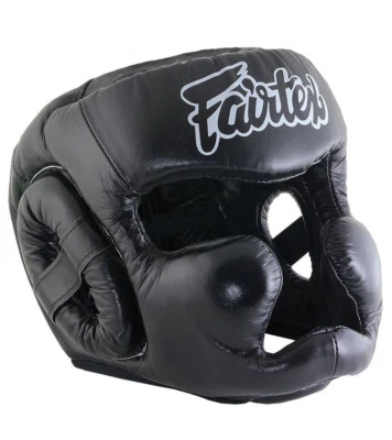 FAIRTEX HEADGUARD HG13 DIAGONAL VERSION FULL HEAD COVERAGE MUAY THAI KICK BOXING - Image 1 of 4