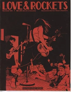 Love and Rockets #24 1st Print Los Bros Hernandez Jaime Beto Scarce Rare Issue - Picture 1 of 2