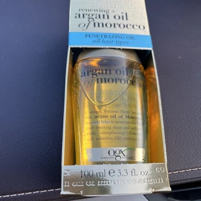 OGX обновление + аргановое масло Марокко экстра проникающее масло 3,3 жидких унц - Изображение 1 из 2
