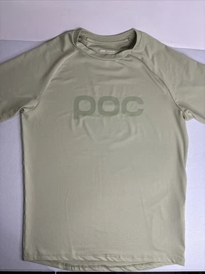 POC Reform Enduro Tee Prehnite Shirt With Zippered Pocket Men Size M Green - Image 1 of 4