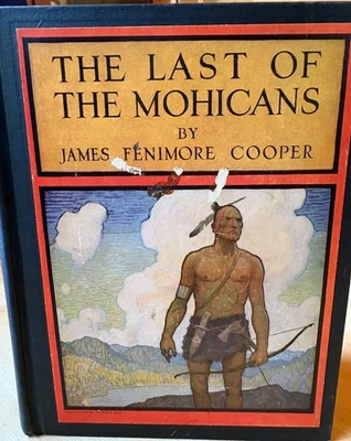 The Last of the Mohicans by James Fenimore Cooper - 1937 Illustrated Edition -HC - image 1 of 4