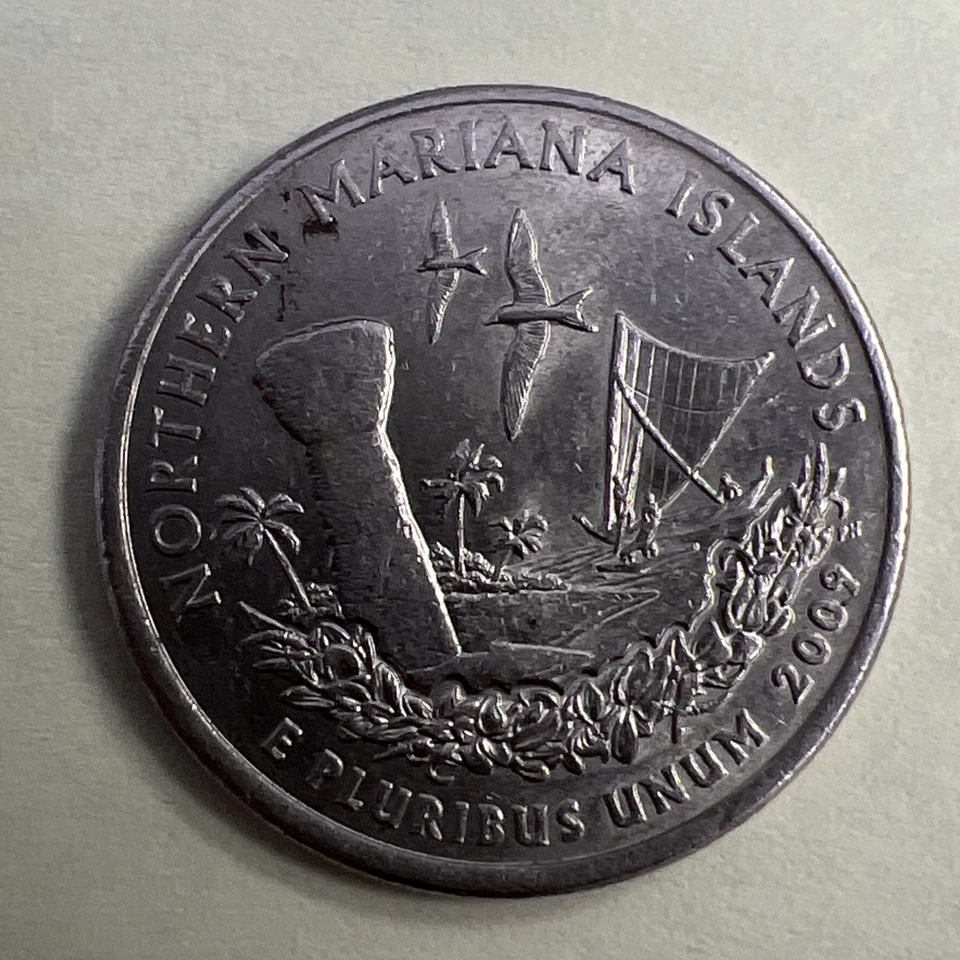 2009 P NORTHERN MARIANA ISLANDS U.S. CIRCULATED Thin Rim - Image 1 of 4