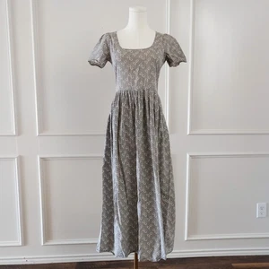Christy Dawn Dress Womens S Scarlett Maxi Print Cottagecore Prairie Sustainable - Picture 1 of 21