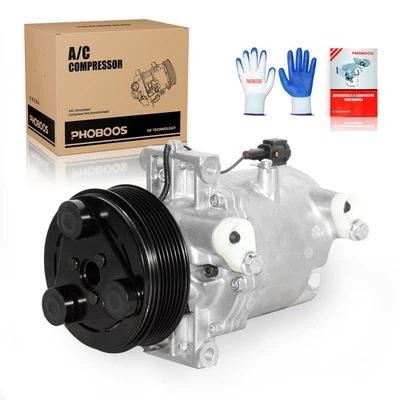 AC Compressor with Clutch for Nissan Frontier 2005-2019 Xterra 2005-2015 V6 4.0L - Image 1 of 4