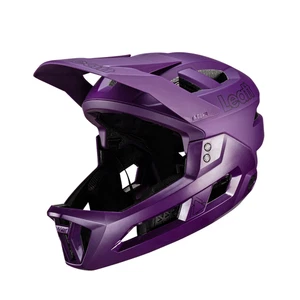 Leatt Adult's Enduro 2.0 Mountain Bike Helmet Purple Size Large - 1024120752 - Picture 1 of 6