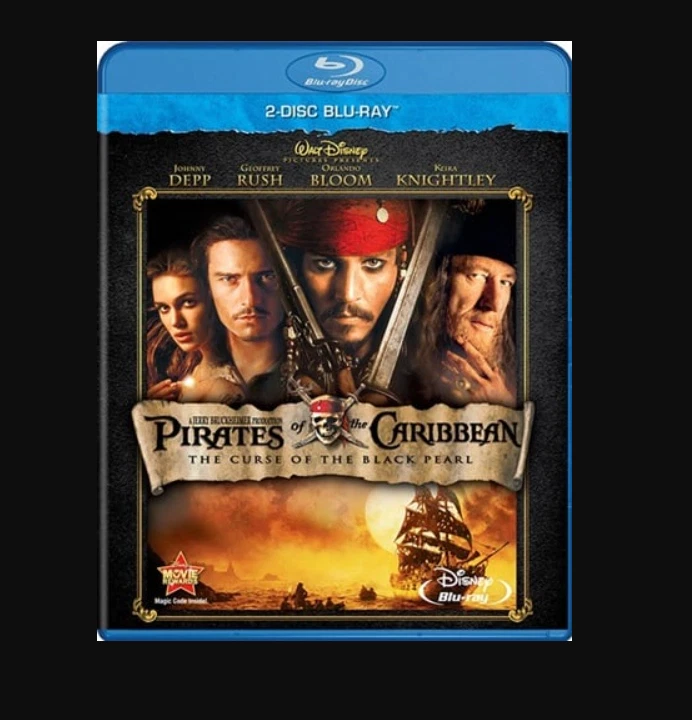Pirates Of Caribbean Curse Of The Black Pearl Limited Edition Steelbook Blu-ray - Image 1 of 1