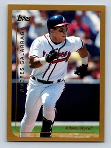 Andres Galarraga 1999 Topps #2 Atlanta Braves - Foto 1 di 2