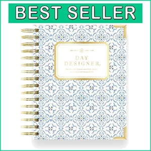 Mini Daily Planner 2025-2026 - Monthly & Hourly Planning with Stickers - Picture 1 of 11