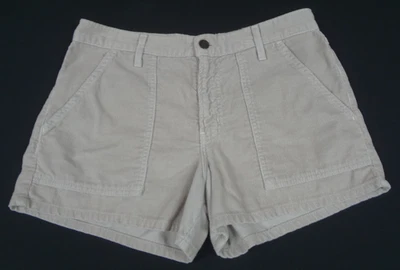 L.E.I. LEI BEIGE OFF WHITE CORDUROY SHORTS WOMENS JR SIZE 9 L242 - Image 1 of 4