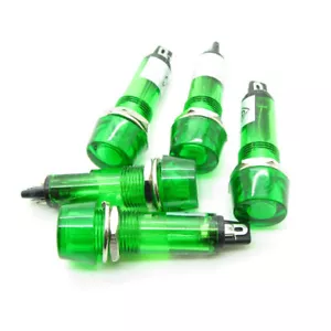 100x DC24V 10mm Green Power Signal Indicator Plastic LED Light XD10-3 Wholesale - Picture 1 of 7