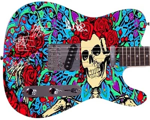 Grateful Dead Facsimile Autographed Signed Graphics Photo Guitar - Picture 1 of 3