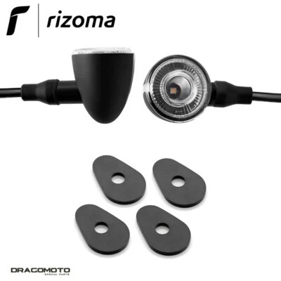 Luz intermitente Iride L RIZOMA FR161B FR212B negra Yamaha YZF R6 2010-2016 Foto 1 de 4