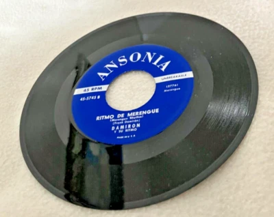 Ritmo De Merengue Damiron (Bein Apretaito) Damiron 45 RPM Record RARE Foto 1 de 4