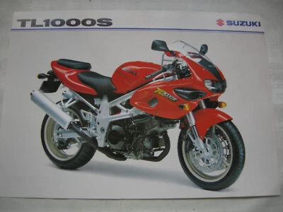 Suzuki 1978 TL1000S Brochure for UK. 2 pages. No.MB8TL1000S-LEAF - Image 1 of 2